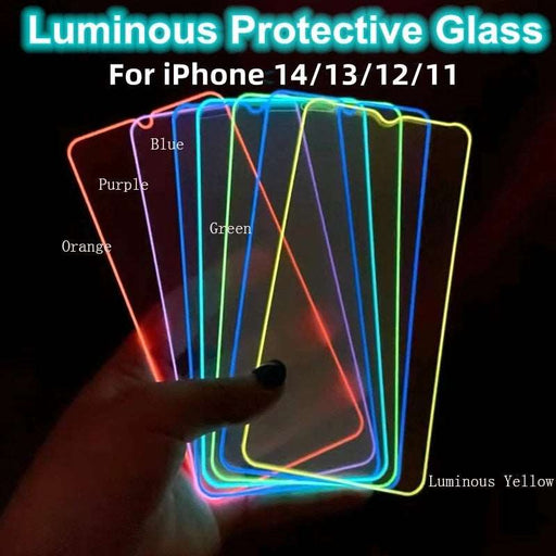 Luminous Protective Glass For iPhones