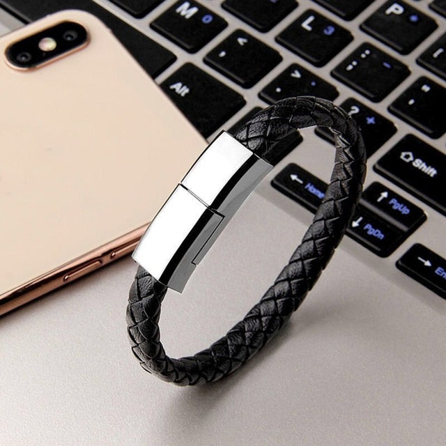 Pulsera con microcable USB C