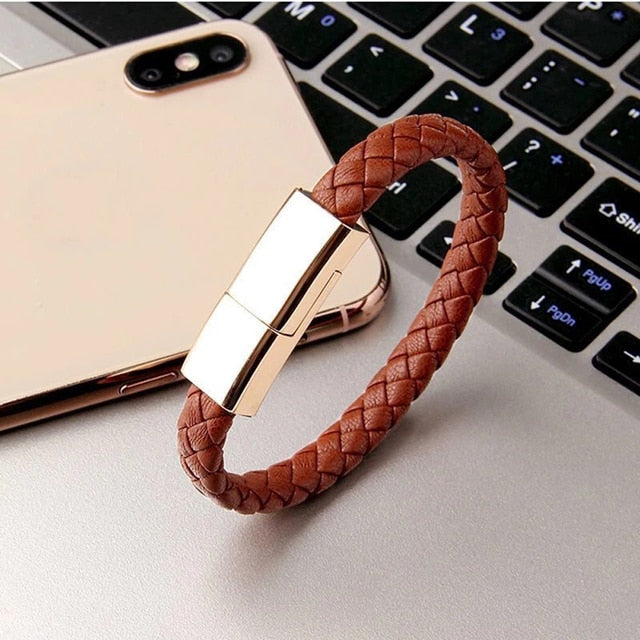 Pulsera con microcable USB C