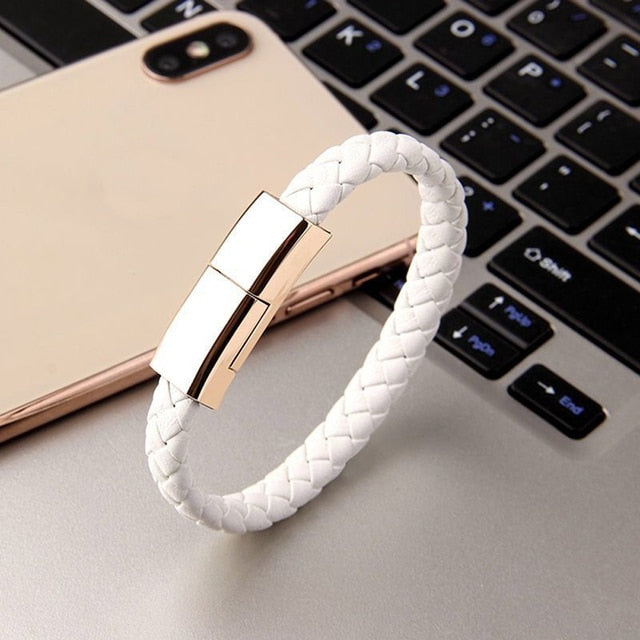 Pulsera con microcable USB C