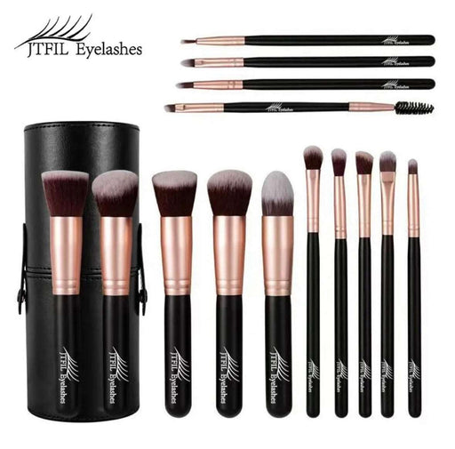 14Pcs Makeup Brushes Set Soft Cosmetics Foundation Powder Eyeshadow Makeup Brushes Professional Make Up Kit Beauty Tools