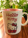 Hello Kitty Ceramic Mug Coffee Tea Jumbo 20 Oz Bow Tie Sanrio Collectible