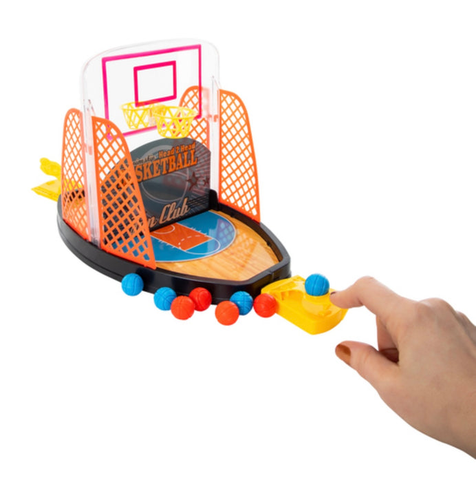 Basketball Shoo-ting Game, 2 Set Desk Basketball Game, Kids Games 2-Player Tabletop Basketball Game, Tabletop Indoor Basketball Shoo-ting Game for Kids and Adults