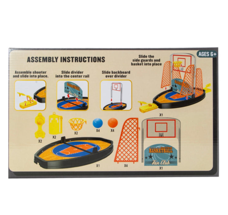 Basketball Shoo-ting Game, 2 Set Desk Basketball Game, Kids Games 2-Player Tabletop Basketball Game, Tabletop Indoor Basketball Shoo-ting Game for Kids and Adults