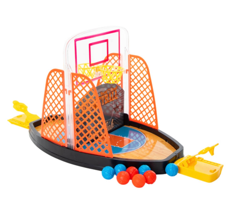 Basketball Shoo-ting Game, 2 Set Desk Basketball Game, Kids Games 2-Player Tabletop Basketball Game, Tabletop Indoor Basketball Shoo-ting Game for Kids and Adults