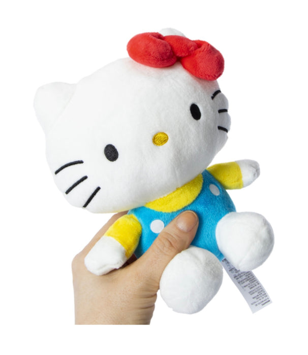 Hello kitty plush 8in light blue