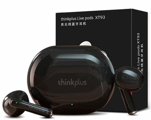 Lenovo xt93 black wireless headset Bluetooth in-earphones with microwave for all mobiles