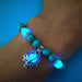 Glow In The Dark Natural Stone Bracelet