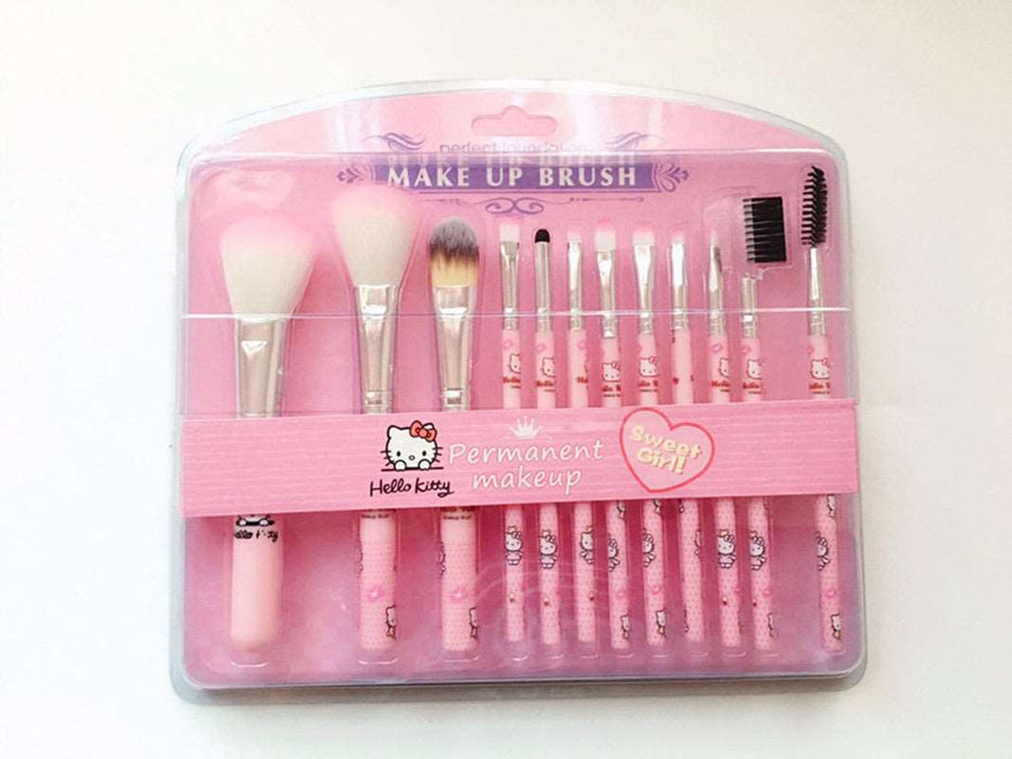 Hello Kitty Makeup Brush Set