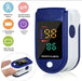 Fingertip Pulse Oximeter, Blood Oxygen Saturation Monitor (SpO2) With Pulse Rate Measurements And Pulse Bar Graph, Portable Digital Reading LED Display, Batteries Not Included