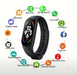 New Smartband Fitness Smart Bracelet Heart Rate Blood Pressure Measurement Waterproof Smart Watch Men Women