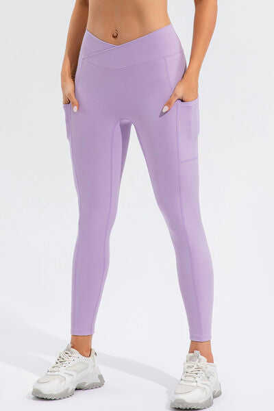 High Waist Active Leggings with Pockets