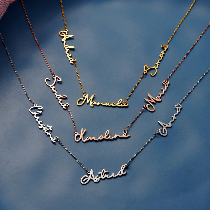 Multiple Name Necklace