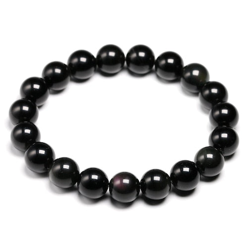 Natural Colorful Obsidian Bracelet